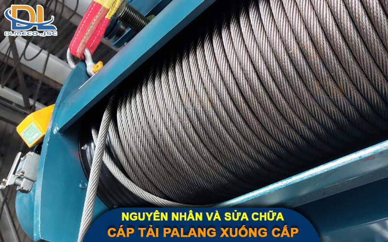 Cáp tải Palang xuống cấp: Nguyên nhân và cách khắc phục