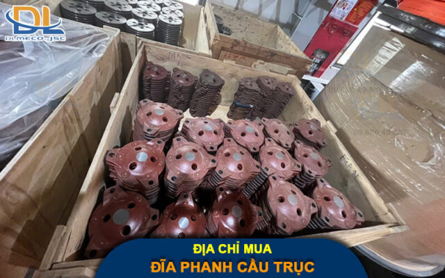 Mua đĩa phanh cầu trục – Địa chỉ phân phối thiết bị chính hãng